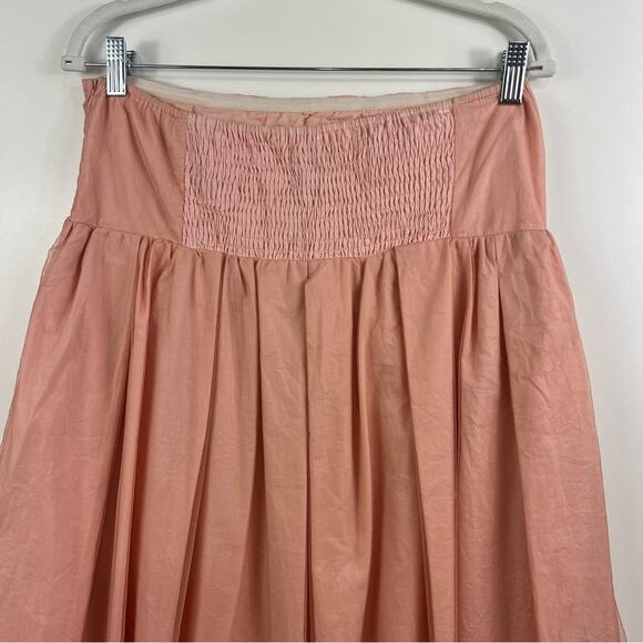 New Fairycore RYU Strapless 3D Floral Applique Rhinestone Mini Dress Large Mesh - Picture 9 of 14